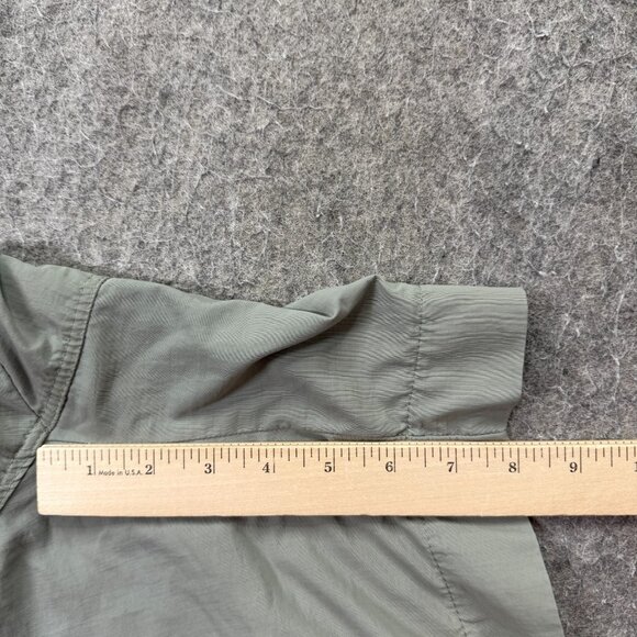 AFTCO Shorts Men 32 Green Nylon Cargo Elastic 8" M01 Original Fishing b118 - Picture 12 of 14